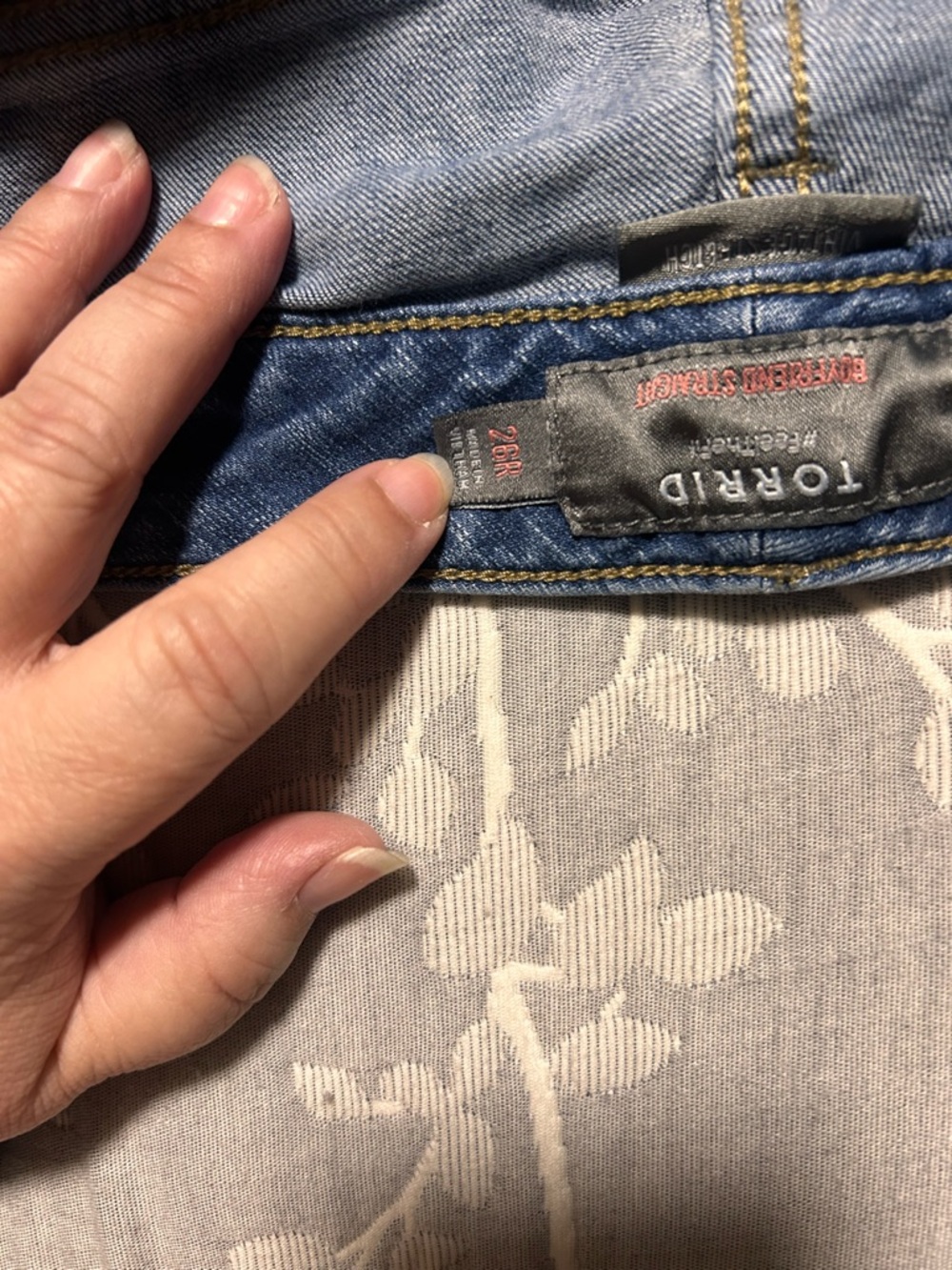 torrid Medium Blue Denim Jeans with Contrast Stitching